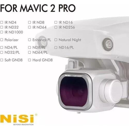 NiSi for MAVIC 2 PRO Filter MC UV CPL ND4 ND8 ND16 ND32 ND64 PL Lens Filters For dji camera drones mavic 2 pro Soft Grad ND8