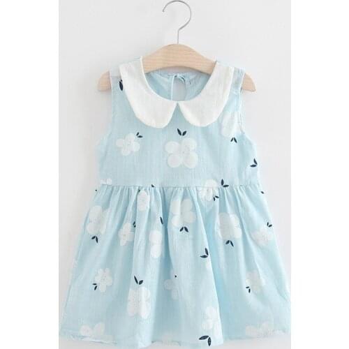 Summer Children Clothing Princess Kids Dresses For Girls Causal Wear Dress 3-7 Years Girls Dress