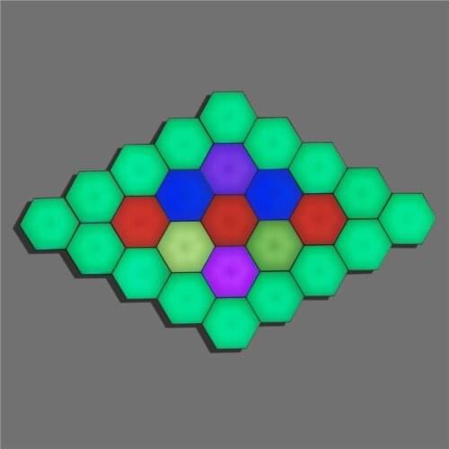 Nordic LED Night Light Dimming Quantum Lamp Modular Touch Sensitive Lighting Night Lamp Indoor Bedroom Decor Atmosphere Lamp