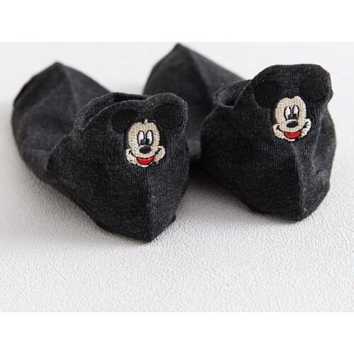 New Disney Mickey Minnie Socks Cartoon Cute Soft Cartoons Short Socks for Girls Women Sport Mickey Mouse Ankle Socks Gift