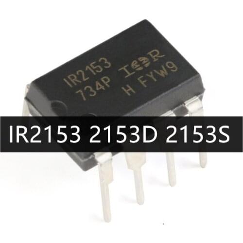 New authentic IR2153 self oscillation drive half bridge, bridge IR2153PBF DIP - 8 IR driver chip