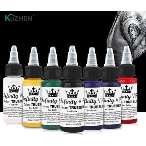 30ML New Natural Plant Tattoo Pigment Permanent Makeup Bottle Tattoos Ink Pigment For Body Professional Beauty Art Supplies