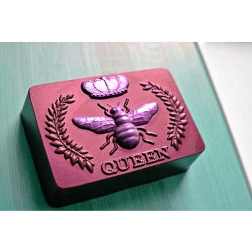 Silicone Mold Soap Mould Queen Bee Honey Bee Soap Molds Handmade Mold Aroma Stone Molds Silicone Rubber PRZY Eco-friendly 001