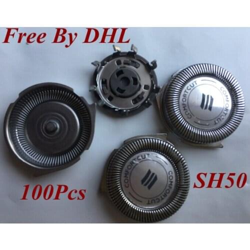 100Pcs SH50 Replacement head razor blade for philips shaver SH30 S5510 S5340 S5140 S5110 S5400 S9161 S5050 S7510 S5380 S5011