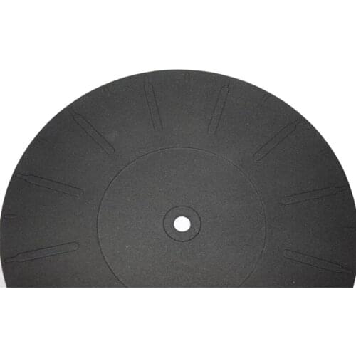 170mm Anti-vibration Silicone Pad Rubber LP Antislip Mat for Phonograph Turntabl HXBE