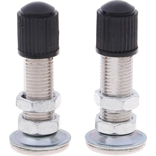 2Pcs/Set 38mm Bicycle Schrader Valve Ultralight Zinc Alloy For MTB Mountain Road Bike Bicycle Accessories