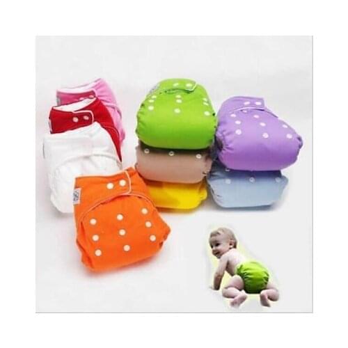 2021 New Adjustable Reusable Diapers Baby Boys Girls Cloth Diapers Soft Covers Washable Diapers New Year