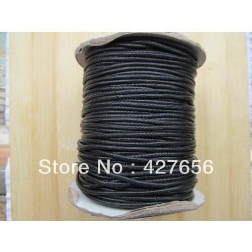 20Yds 2.0mm brown wax snake necklace and bracelet cord LNBC0006