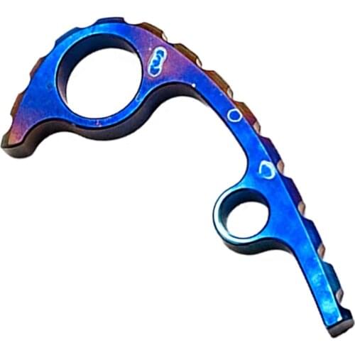 Accessories Durable Modern Folding Cutter Titanium Alloy Spine Keel Back Spacer Shank Practical Portable DIY For Spyderco Para 3