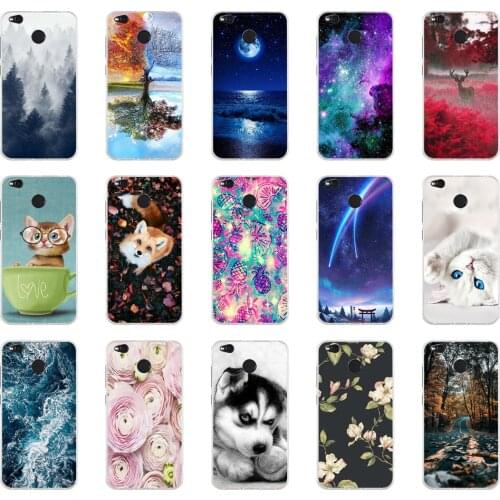B Case For Xiaomi Redmi 4X Cover Cute Bags Soft Silicone TPU Cover For Xiaomi Redmi 4X Case For Redmi 4X Phone Cases