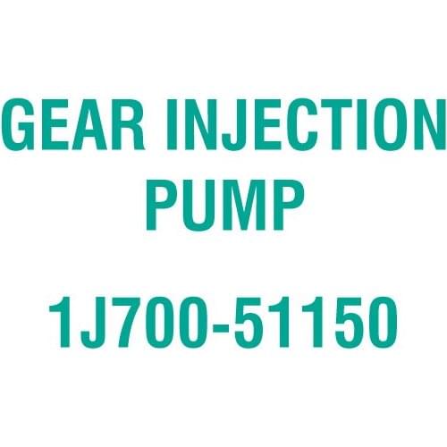 For Kubota 1J700-51150 GEAR INJECTION PUMP