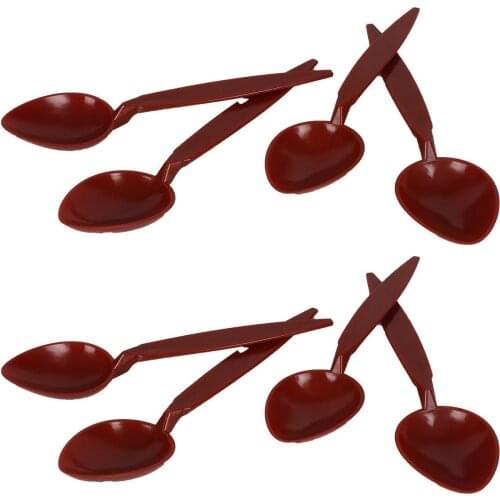 Henna Atölyesi8 Pieces Boxwood Dance Game Spoon Long wedding bride mariage хна henna