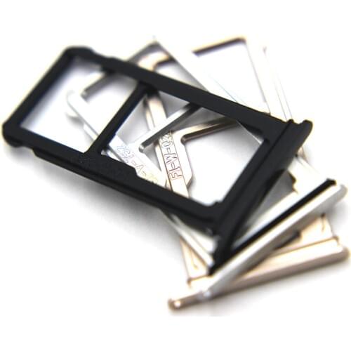 Sim Card Slot Tray Card Holder For Huawei Mate 10 Mate10 SIM Holder Slot Tray Container parts Sim Card Adapter