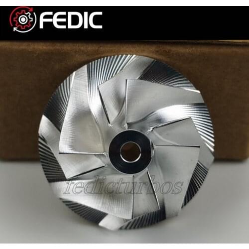 MFS billet turbo compressor wheel TD02 49695-75701 4969575701 for Fiat Panda Twin Air 312 0.9 L 63 Kw