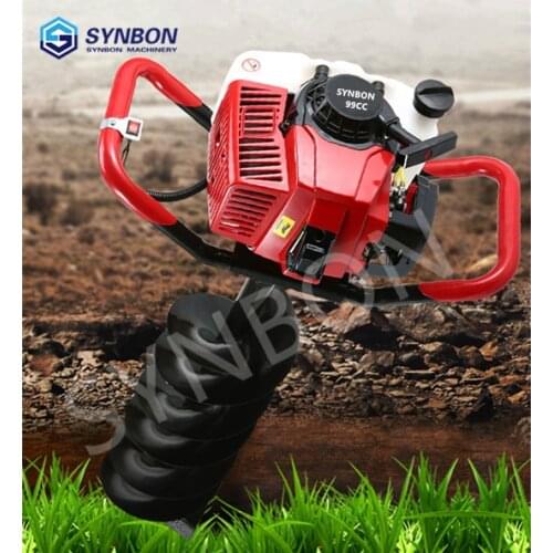 SYNBON Multi-function planting machine pit ice-breaking fertilization agriculture earth drilling machine hand post SY-98CC-2