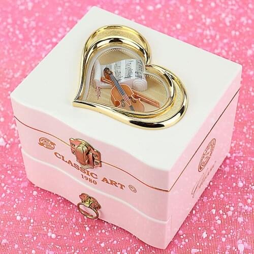 Music Box Music Box Girl Spinning Dancing Ballet Girl Princess Jewelry Storage Box Childrens Birthday Gift