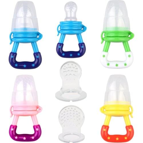 Fresh Fruit Food Kids Nipple Feeding Safe Milk Feeder Baby Pacifier Bottles Nipple Teat Fresh Fruit Nibbler