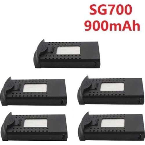 Original 3.7V 900mAh Li-po Battery for DM107S SG700 S169 RC Quadcopter Spare Parts 3.7v Drone Rechargeable Battery 752560