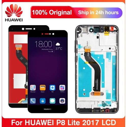 Original Lcd For HUAWEI P8 Lite 2017 Lcd Display Touch Screen Digitizer For Huawei P9 Lite 2017 PRA-TL10 TL20 LA1 LX1 X2 X3