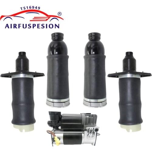 5 Pcs For Audi Air Spring Bag Allroad A6 C5 4B Air Ride Suspension Compressor 4Z7616007 4Z7616051D 4Z7616051A 4Z7616051B