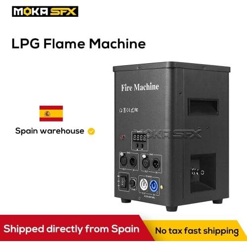 2Pcs LPG Fire Machines Shipping From Spain Moka Sfx Stage Effect Flame Projector For Stage Outdoor Event Halloween Projectors
