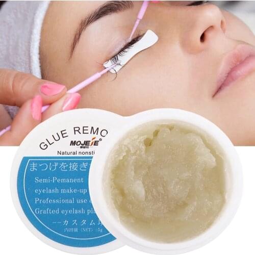Professional Grafting Eyelash Extension Gel Remover Glue Non-irritating Plant Adhesive Remover Cream Makeup Tools 5g/10g/15g/20g