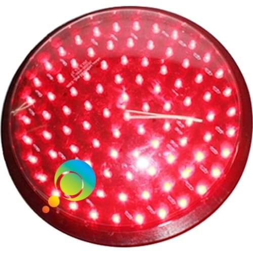 CE RoHS approved AC85-265V 200mm red LED traffic module high quality traffic signal light replacement