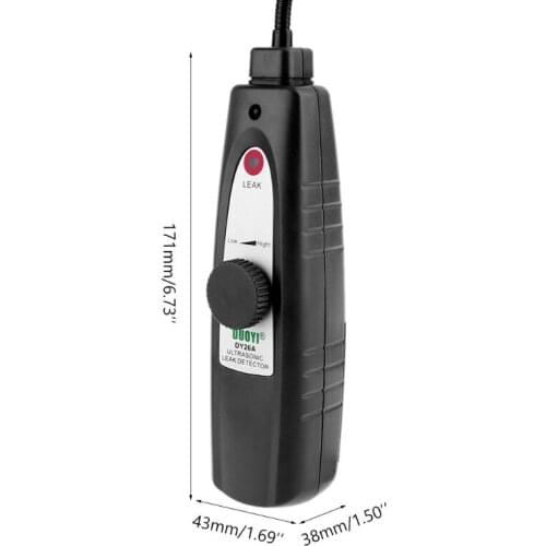 DY26A Ultrasonic Leak Detector Gas Water Leak Vacuum Stethoscope Auto Car Repair 203C