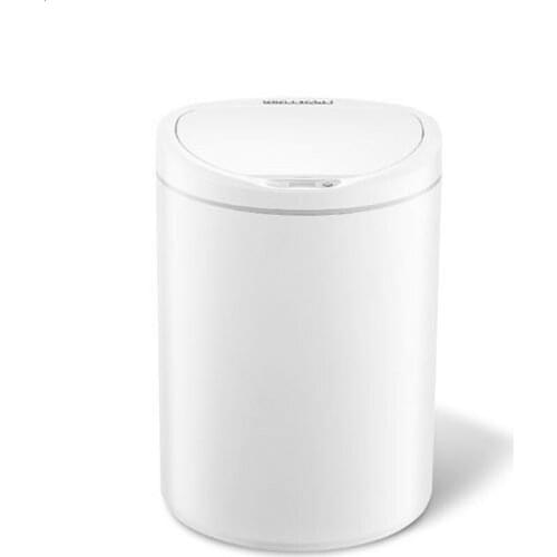 Youpin Ninestars Smart Inductive Trash Can 8l Home Trash Can No Touch Trash Can Garbage Kitchen Storage Container
