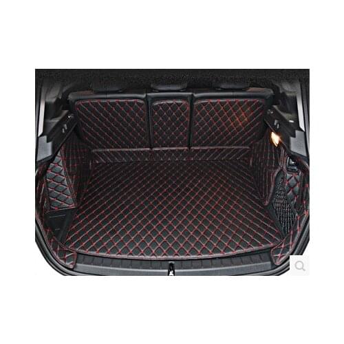 High quality! Special trunk mats for BMW 2 Series F45 218i 225i 216d 2017-2014 waterproof cargo liner boot carpets,Free shipping