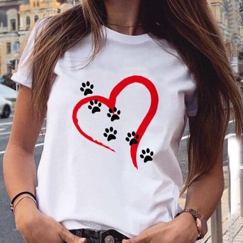 2021 Summer T-shirt Harajuku Graphic t shirt White Top Tees Ladies Fashion Casual T-shirts Short Sleeve t-shirt women Plus Size