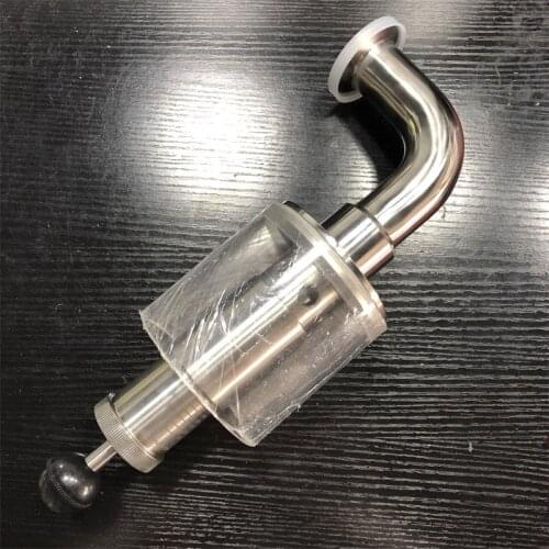 1.5" Tri Clamp 0.2-2.2 Bar SUS 304 Stainless Sanitary Adjustable Vacuum Pressure Relief Safety Valve Free Shipping