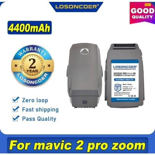 100% Original LOSONCOER 4400mAh Battery For DJI Mavic 2 Intelligent Flight Battery For Mavic 2 Pro Zoom Mavic