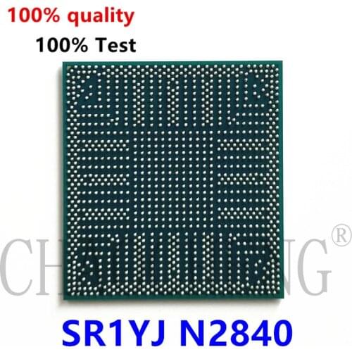 100% test very good product SR1YJ N2840 bga chip reball with balls IC chips