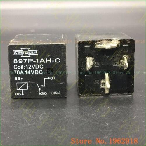 897P-1AH-C 12VDC 70A 897P-1AH- C The old