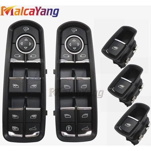 Car Styling Front Door Driver Side Electric Master Power Window Switch For Porsche for Panamera 7PP959858MDML 7PP959858AEDML