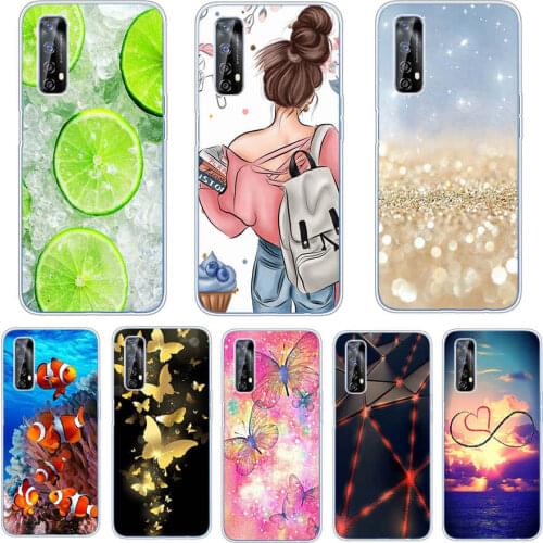 Case For Realme 7 Case Realme 7 pro TPU Protective Case on Realme 7 Pro Soft Silicone Back Cover For OPPO Realme 7 7 Pro Animal