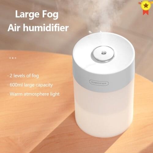 Electric Aroma Diffuser Air Humidifier 600ML Ultrasonic Cool Mist Maker Fogger LED Essential Oil Diffuser Home Air humidifier