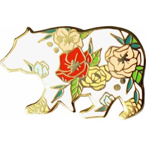 Bear Enamel Pin