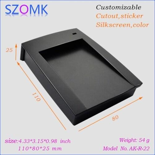 IC card access door alarm plastic sensor case (4 pcs) 110*80*25mm electronics instrument enclosure, plastic abs access box