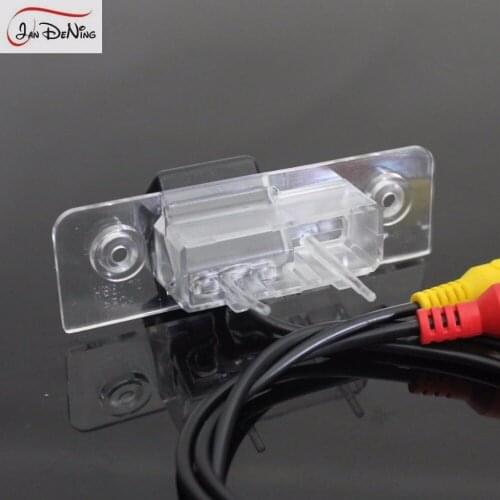 JanDeNing HD CCD Car Rear View Parking/ Backup Reverse Camera/ Waterproof License Plate Light OEM For Ford Taurus 2008-2014