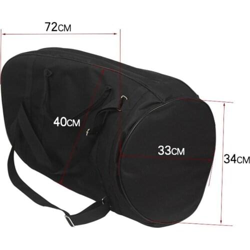 72*44cm Euphonium gig bag Baritone case durable portable with strap soft oxford large capacity brass instrument accessories