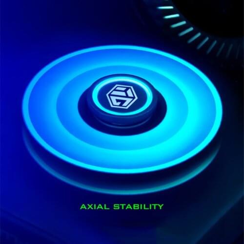 Luminous Alloy Fidget Spinner R188 Mute Smooth Bearing Long Time Spin Hand Spinner for Adult Kids Stress Relief Fidget Toys Gift