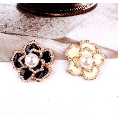 Pearl Camellia CC Brooches For Womens Clothing Luxury Brooch Flower Pin Women Brooch jewelry