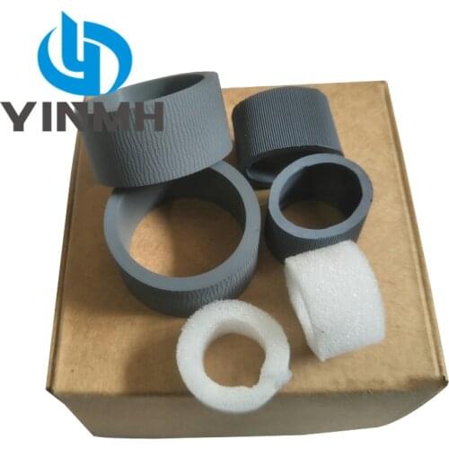 1 Set High Quality Compatible New Scanner Pickup Roller Tires for Canon DR-C125 DR-C225 Exchange Roller Rubber Tire Kits