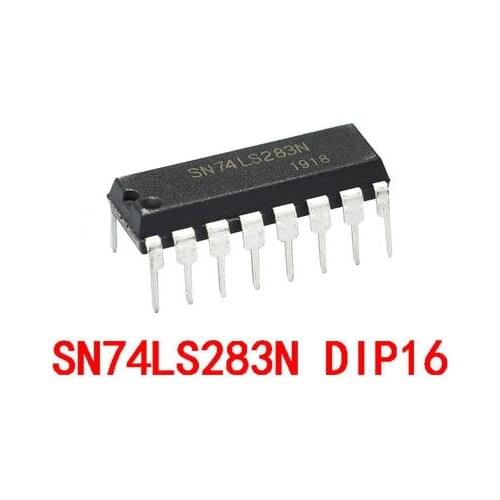 10pcs/lot HD74LS283P DM74LS283N SN74LS283N 74LS283 DIP-16 In Stock