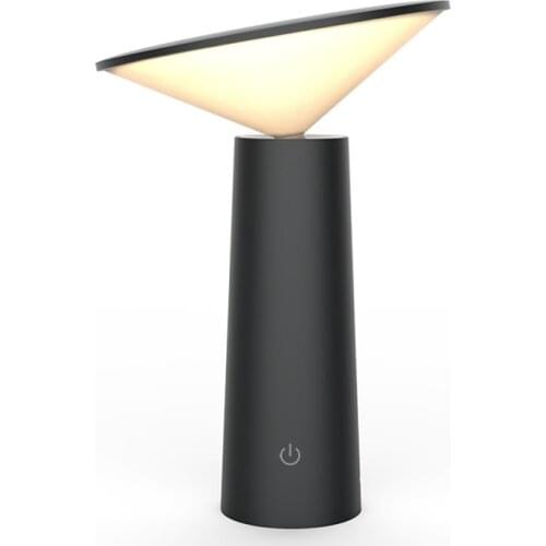 1200mAh Mini LED Night Bar Modern Table Desk Lamp Smart Touch Switch Dimmable USB Charging For Bedroom Hotel
