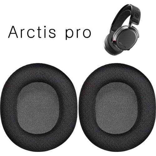 2pcs For SteelSeries Arctis 3 5 7 Gaming Headset Foam Earpads Ear Pads Sponge Cushion Replacement Elastic Headphone Ear Cover