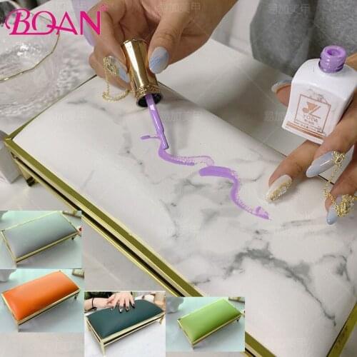 BQAN Marbling Nail Manicure Tool Hand Pillow Table Hand Rest Cushion for Arm Rest Manicure Salon Arm Hand Rest Pillow Holder