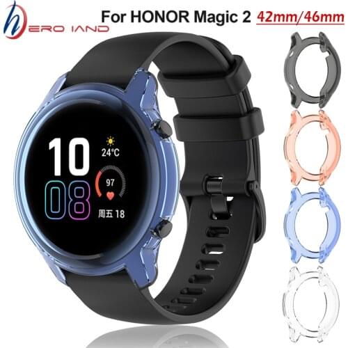 TPU cases for Huawei Honor Magic2 watch case protector cover shell for honor Magic 2 42 46mm watch outside soft case Accessories